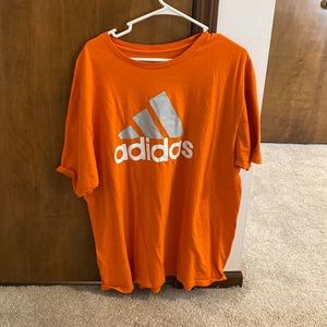 Orange Adidas T-Shirt